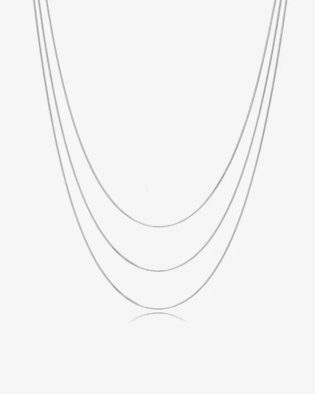 Shashi Silver Sonara Necklace made by Splendid