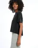 Lima Silk Mix Boxy Tee sold by Splendid