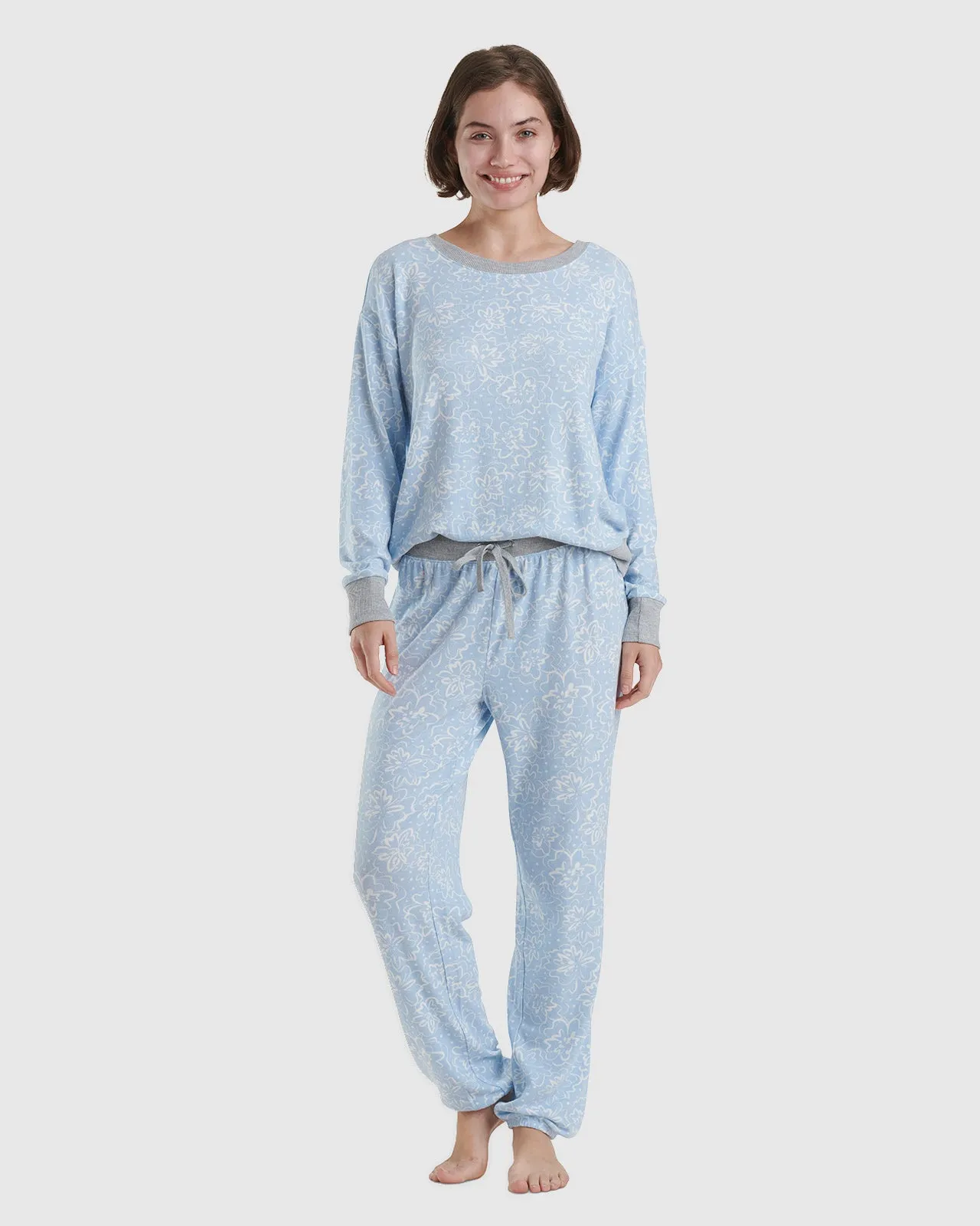 Westport Long Sleeve PJ Set sold by Splendid
