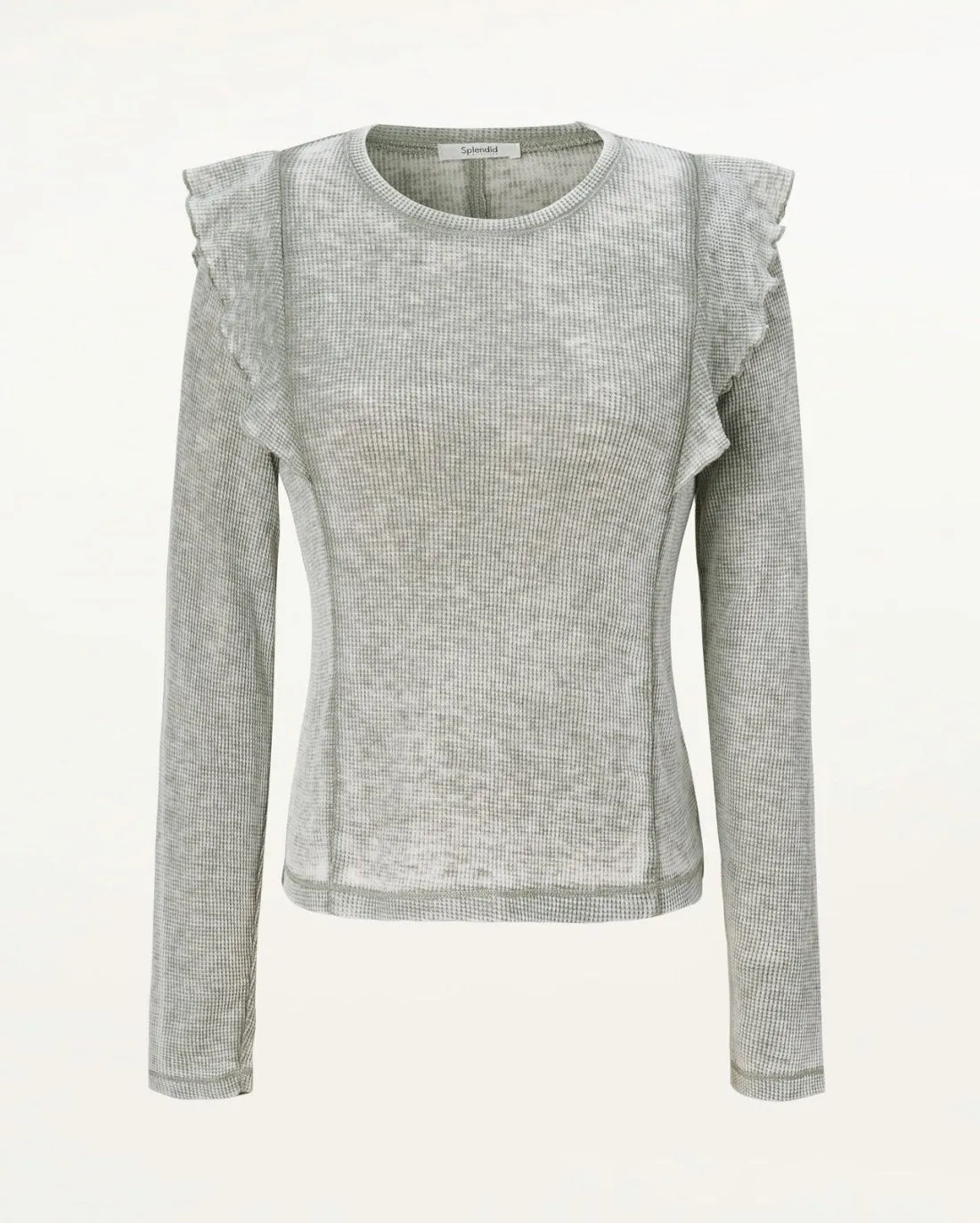 Frosty Thermal Long Sleeve Top sold by Splendid product image thumbnail 5