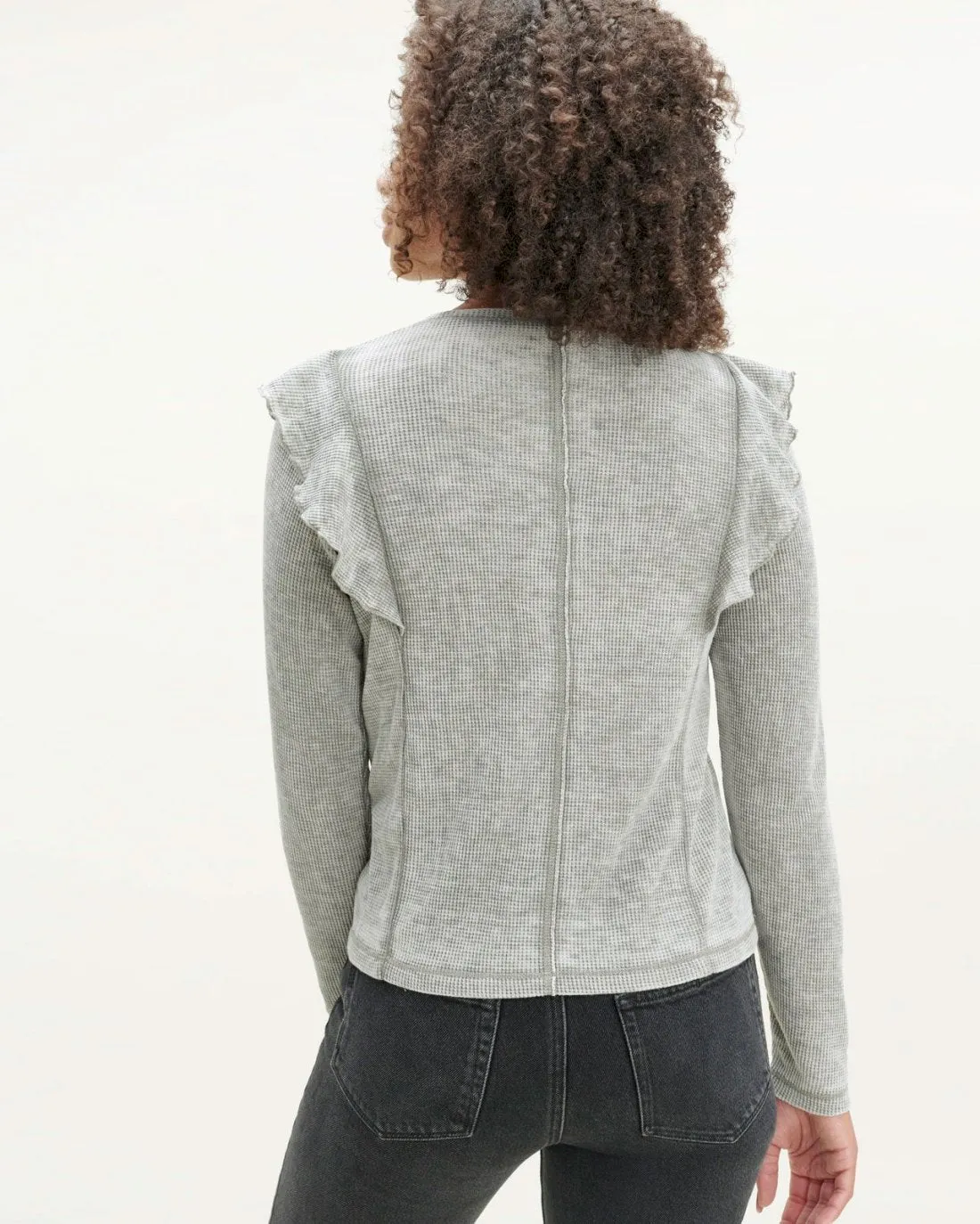 Frosty Thermal Long Sleeve Top sold by Splendid product image thumbnail 4