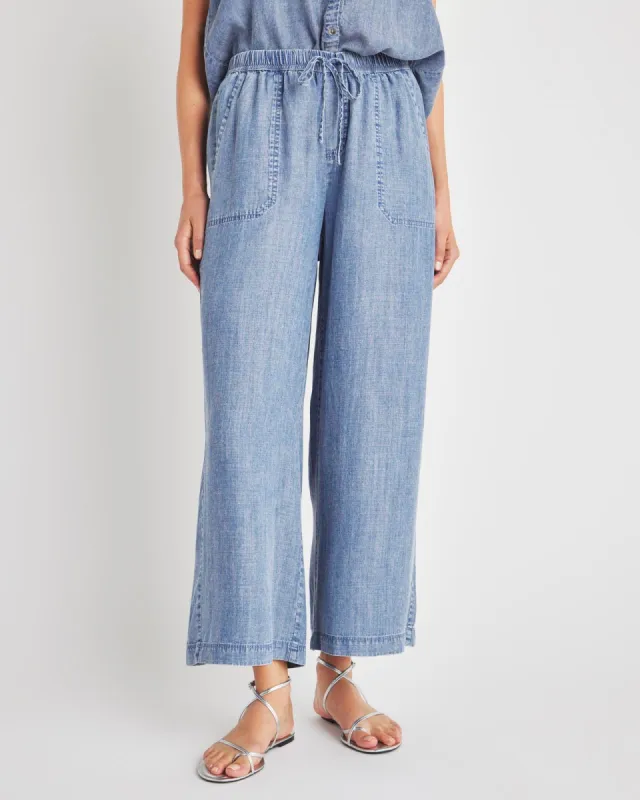 Angie Crop Palazzo Pant sold by Splendid