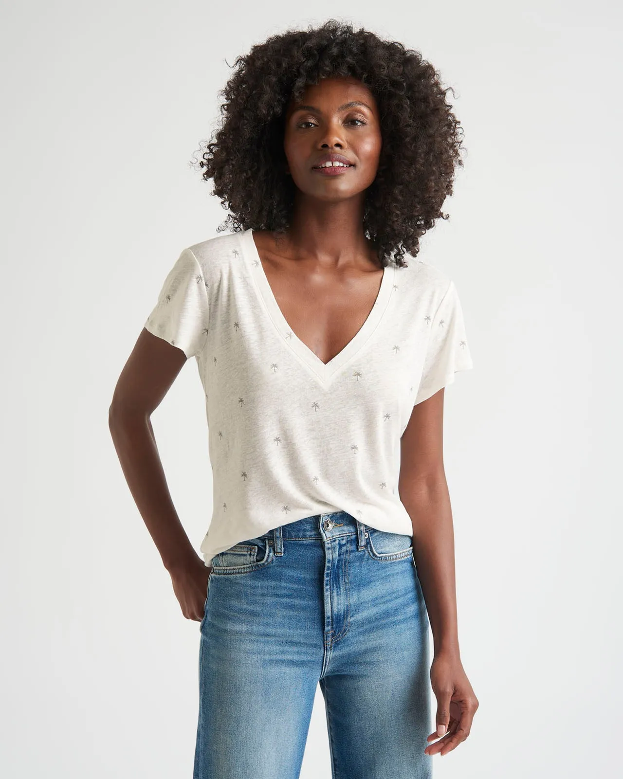 Polly V-Neck Tee sold by Splendid product image thumbnail 5