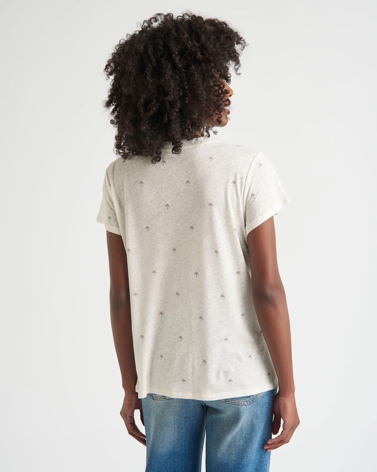 Polly V-Neck Tee sold by Splendid product image thumbnail 4