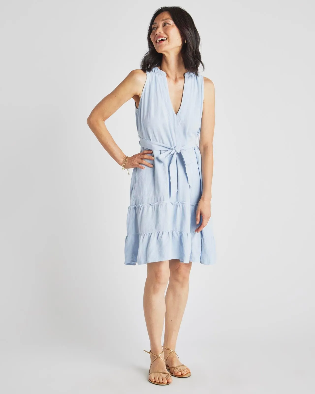 Hudson Flounce Dress sold by Splendid