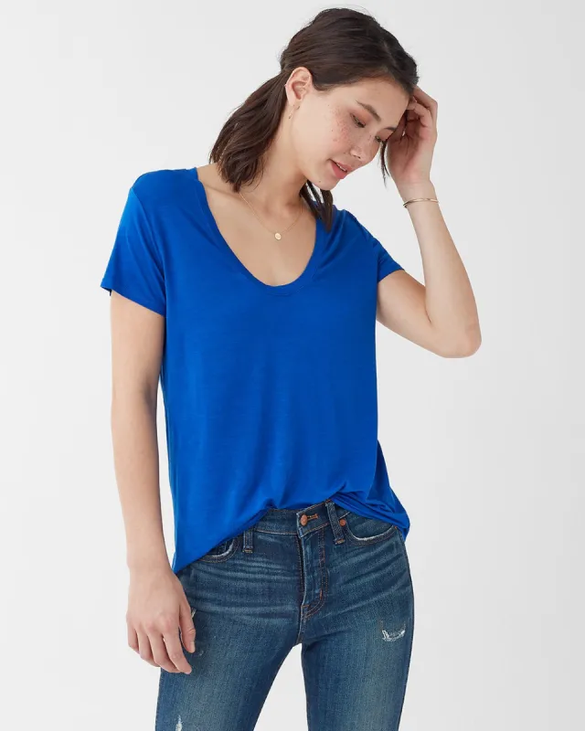 Sloane Scoop Tee sold by Splendid