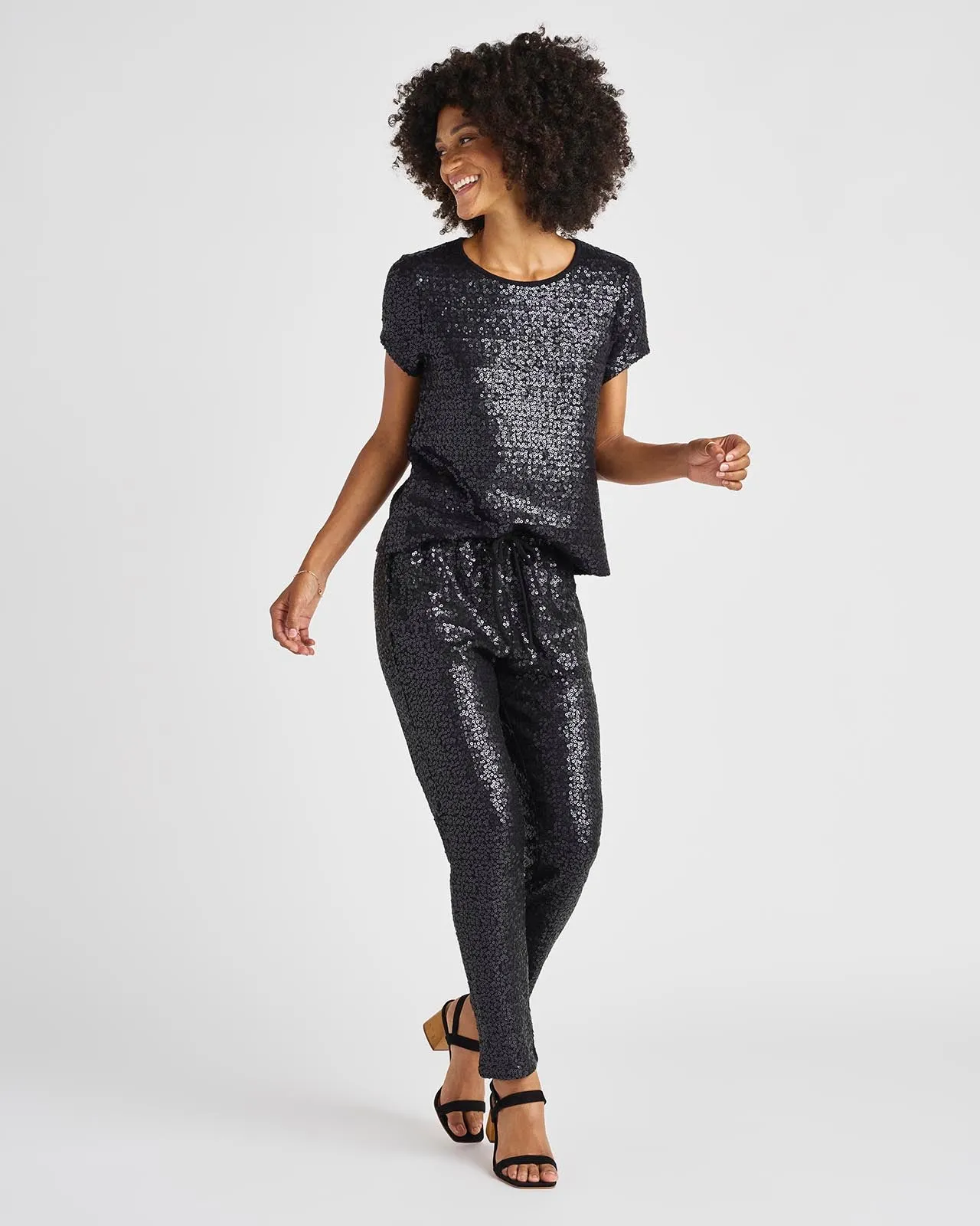 Oxford Sequin Shirt sold by Splendid product image thumbnail 5