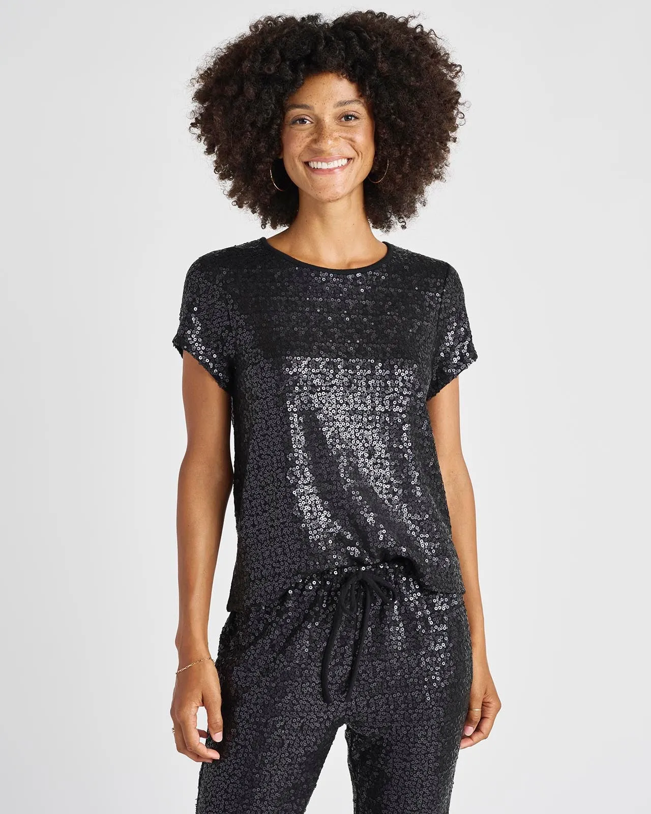 Oxford Sequin Shirt sold by Splendid