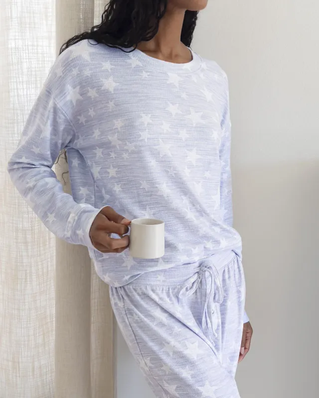 Marna Fuzzy Thermal Stars PJ Set sold by Splendid