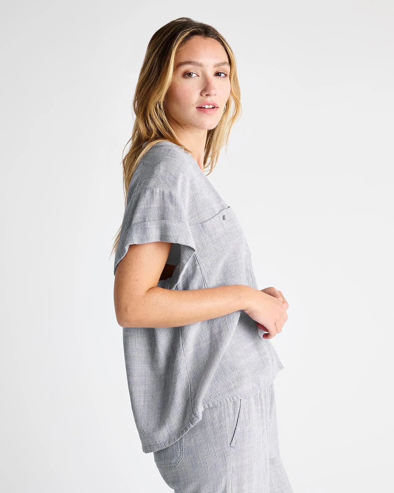 Cheyenne Stripe Blouse sold by Splendid product image thumbnail 3