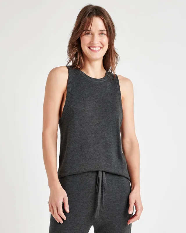 Sydney Cashblend Sweater Tank sold by Splendid
