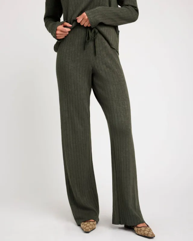 Splendid x @Cellajaneblog Wide Rib Sweater Pant sold by Splendid