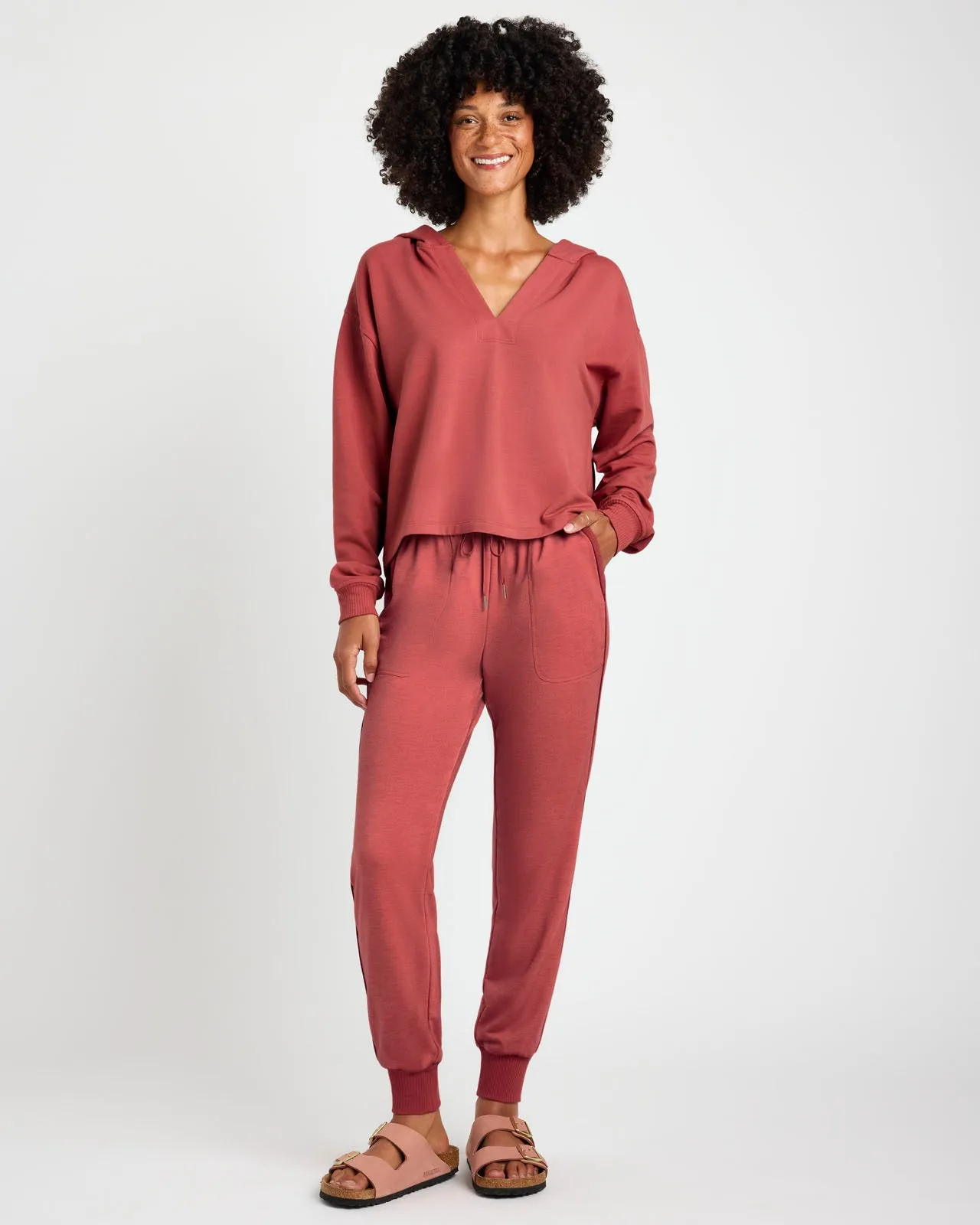 Soft Fleece Plush Jogger sold by Splendid product image thumbnail 4