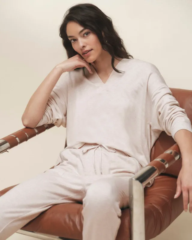 Soft Fleece Plush Satin Hoodie sold by Splendid