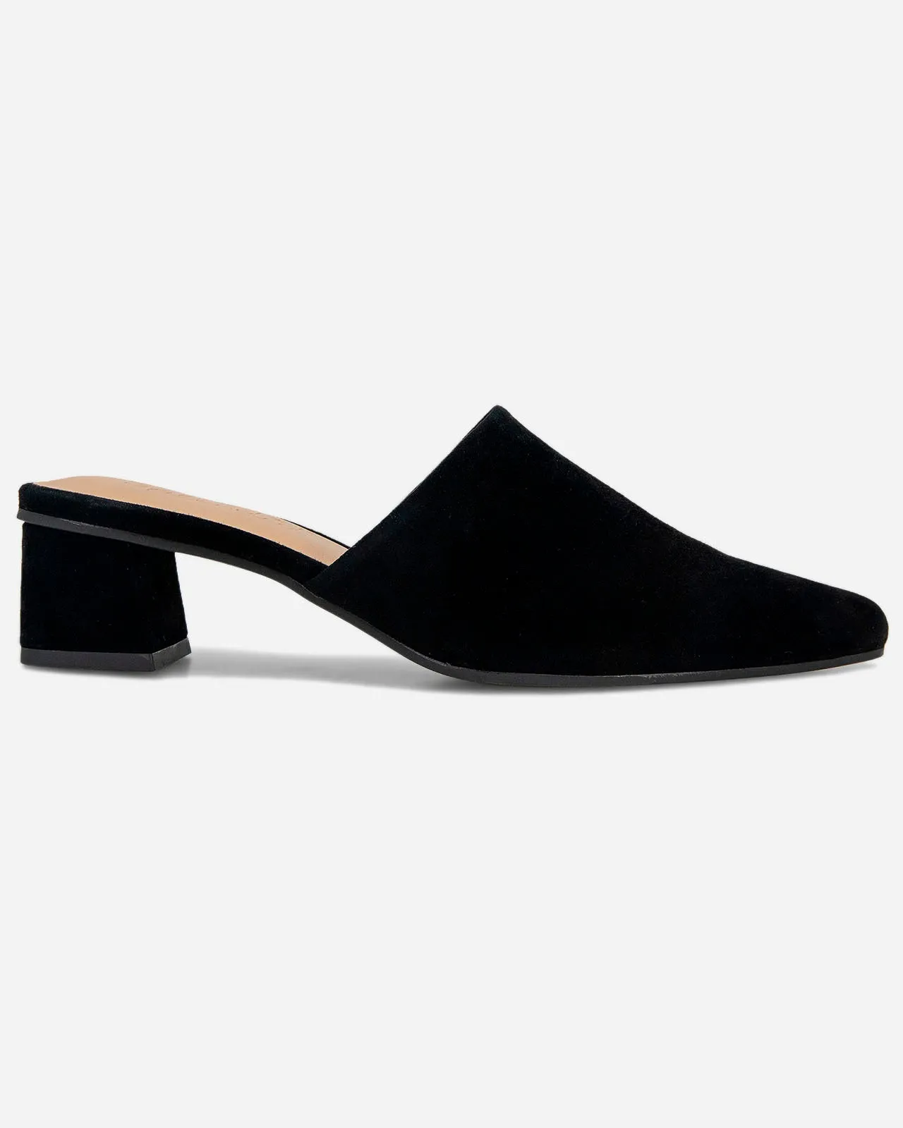Lorelei Suede Mule Slide in Black sold by Splendid product image thumbnail 2