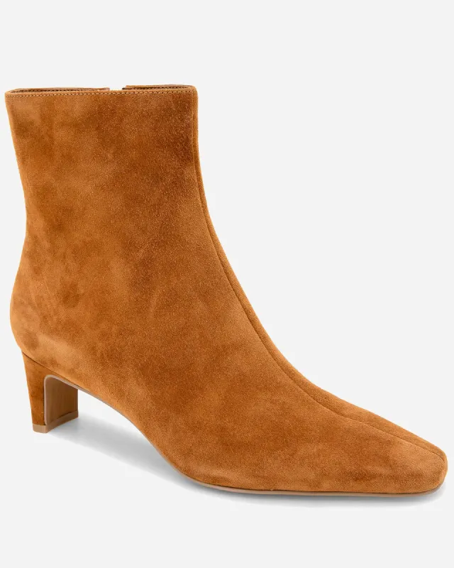 July Caramel Suede Bootie sold by Splendid