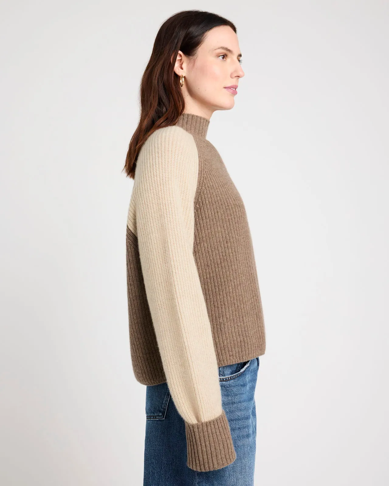 Alta Cashmere Colorblock Sweater sold by Splendid product image thumbnail 4