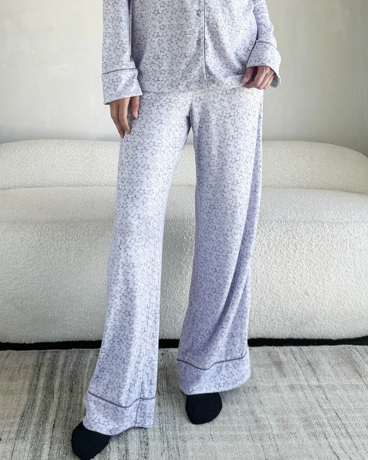 Outline Stars Flora Pillow Soft PJ Set sold by Splendid product image thumbnail 3