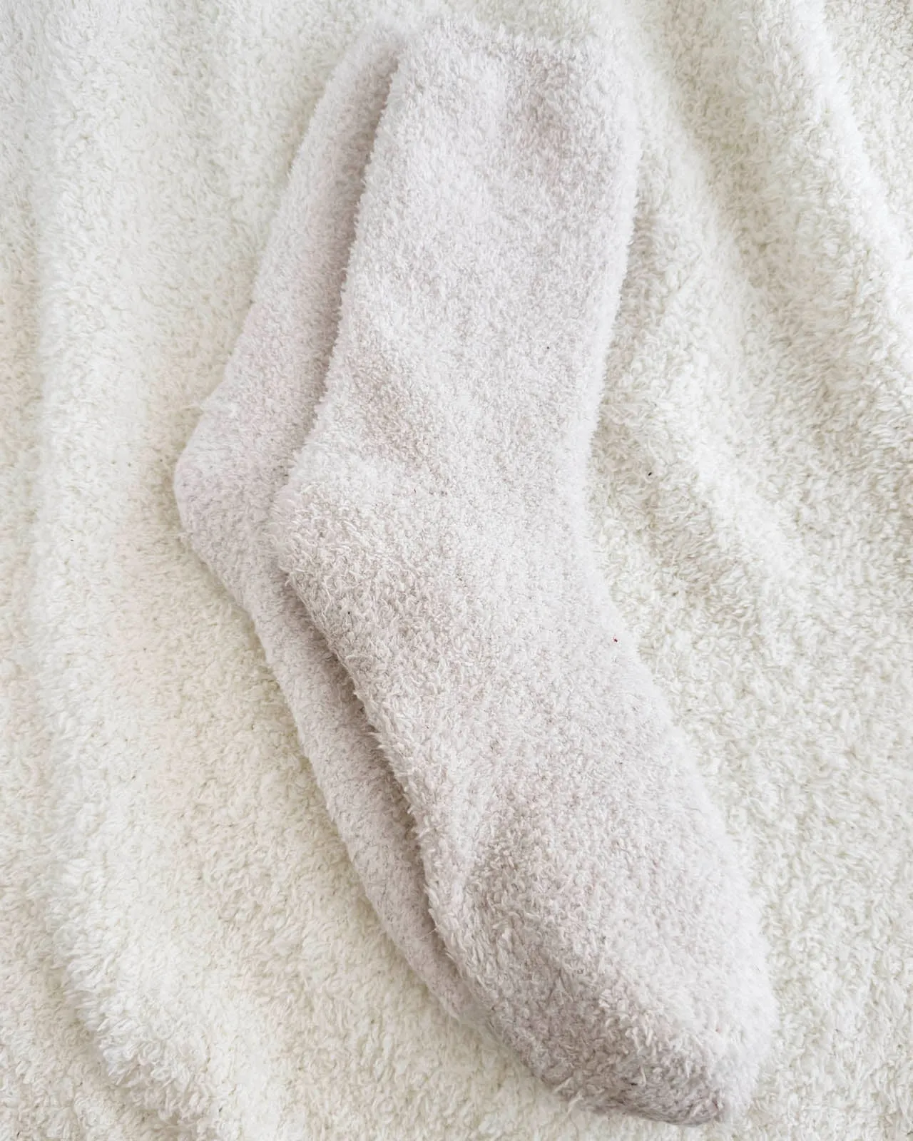 Ivory Bia Fuzzy Yarn Socks sold by Splendid product image thumbnail 2