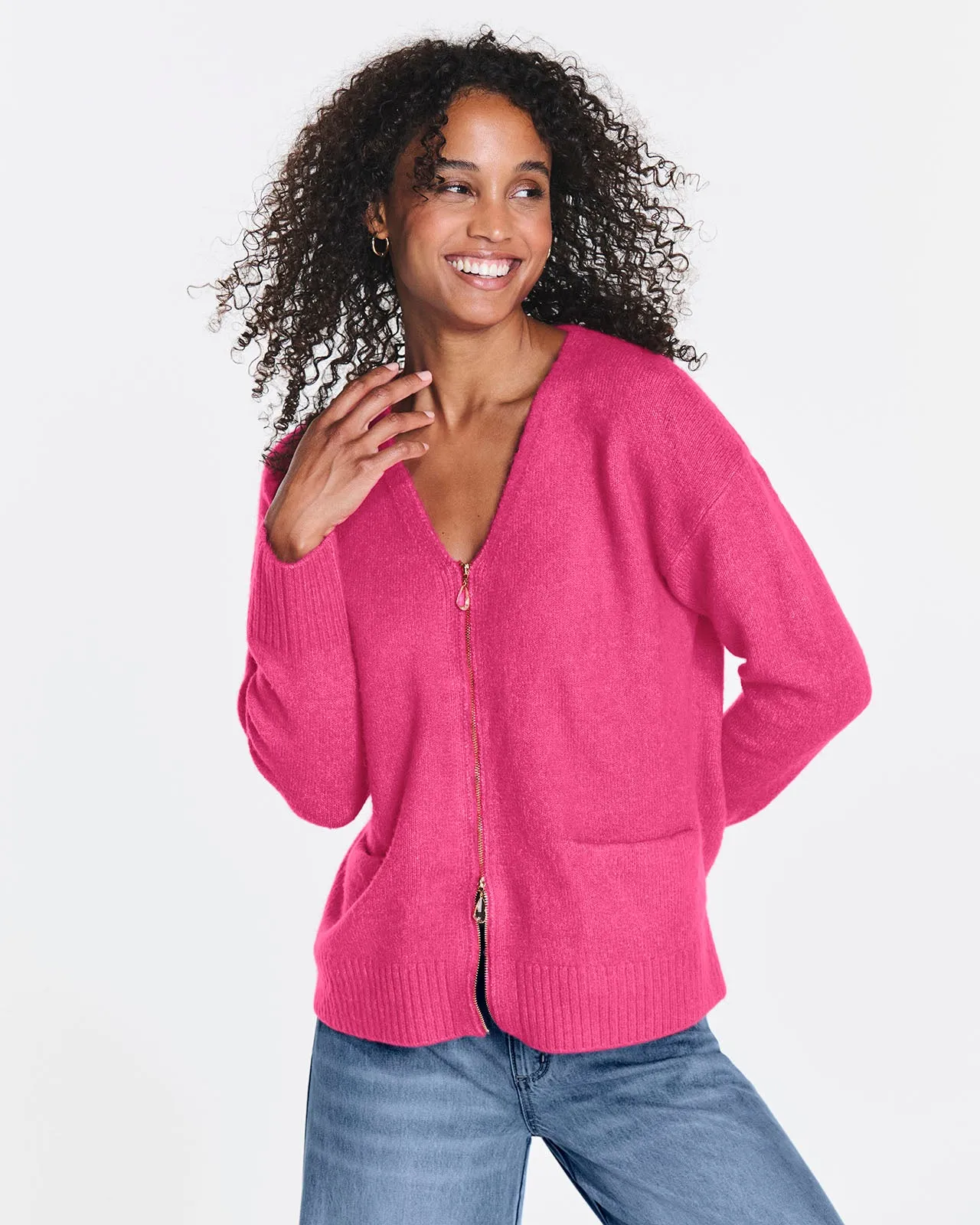 Zeena Zip-Up Cardigan sold by Splendid product image thumbnail 2