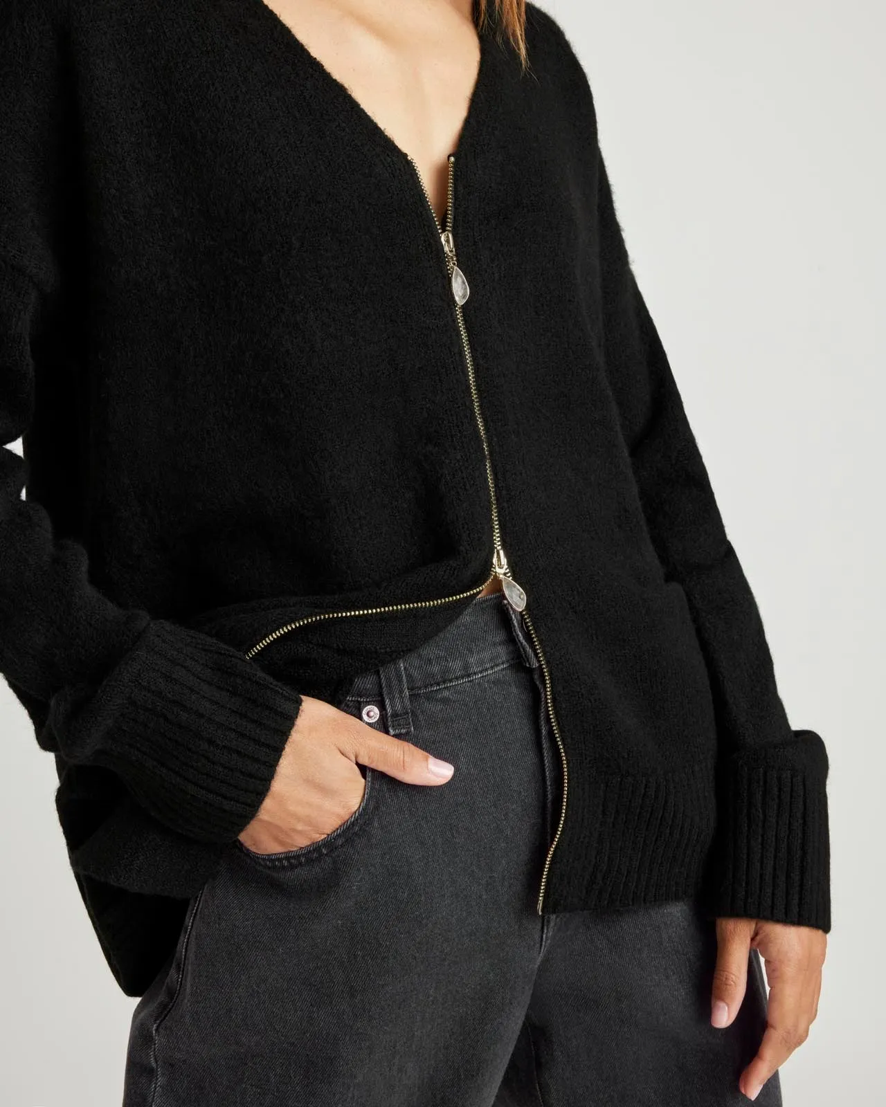 Zeena Zip-Up Cardigan sold by Splendid product image thumbnail 5