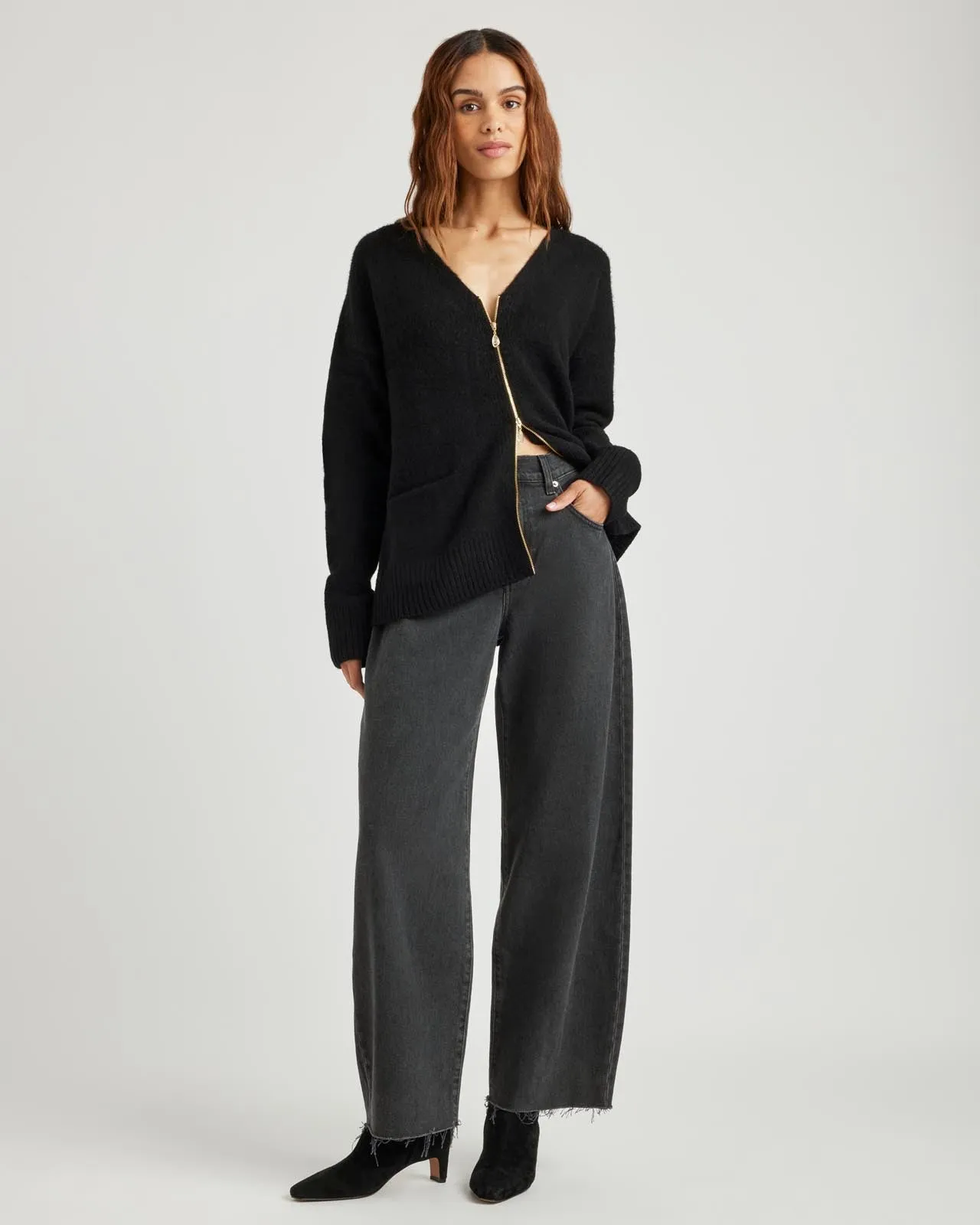 Zeena Zip-Up Cardigan sold by Splendid product image thumbnail 4