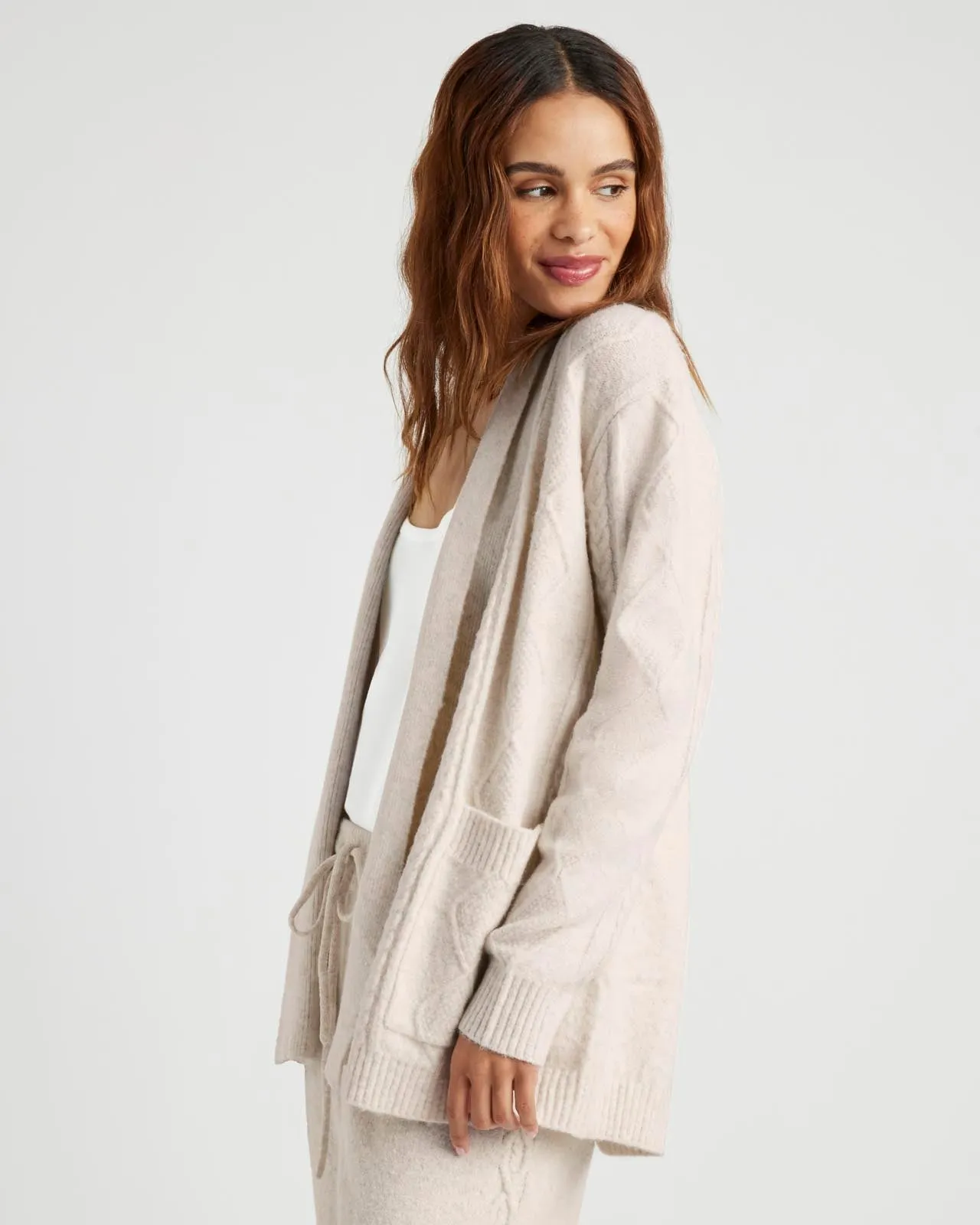 Stassi Cable Cardigan sold by Splendid product image thumbnail 5
