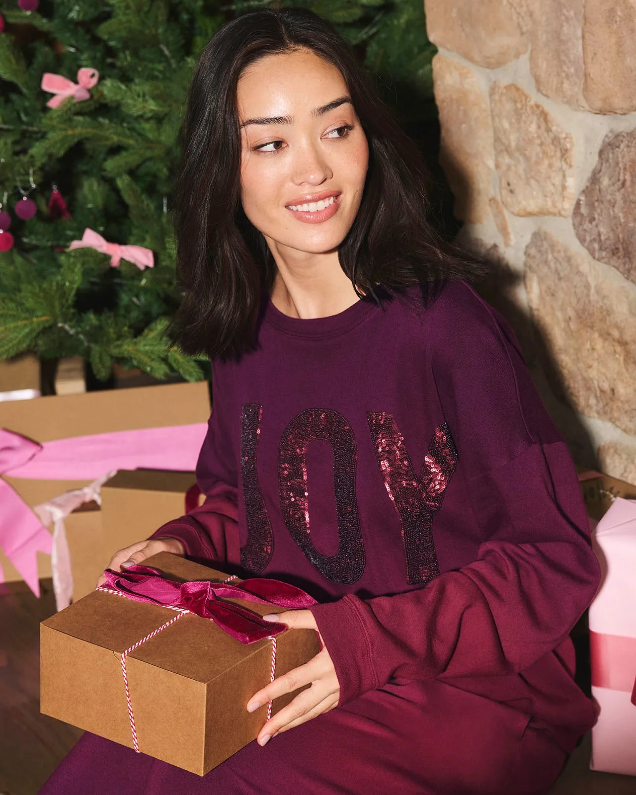 Sequin Fleece Sweatshirt sold by Splendid product image thumbnail 2