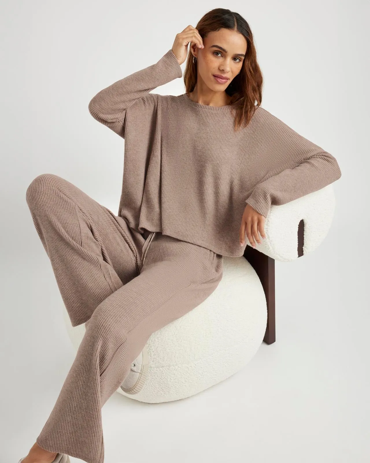 London Lounge Long Sleeve Top sold by Splendid product image thumbnail 3