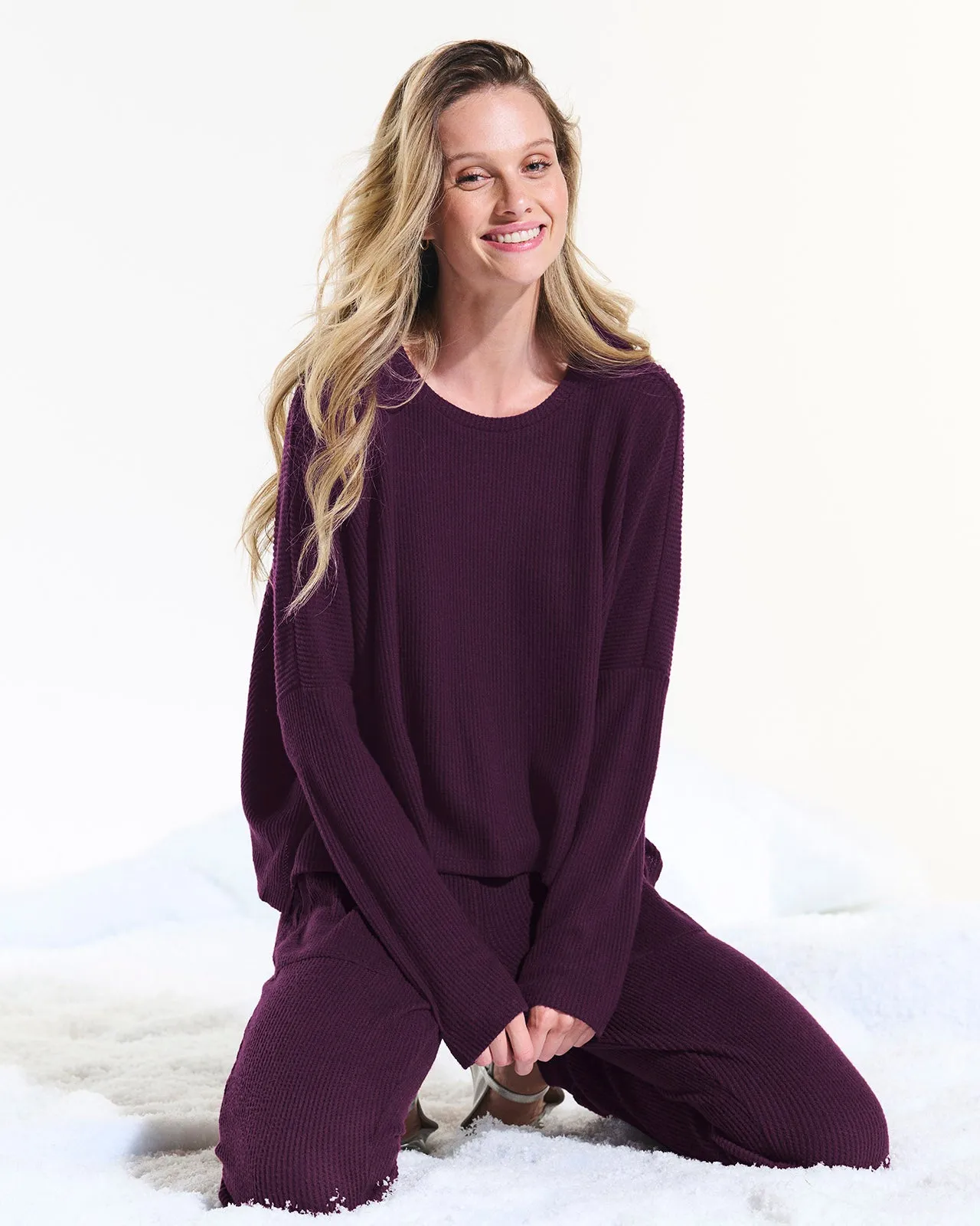 London Lounge Long Sleeve Top sold by Splendid product image thumbnail 2