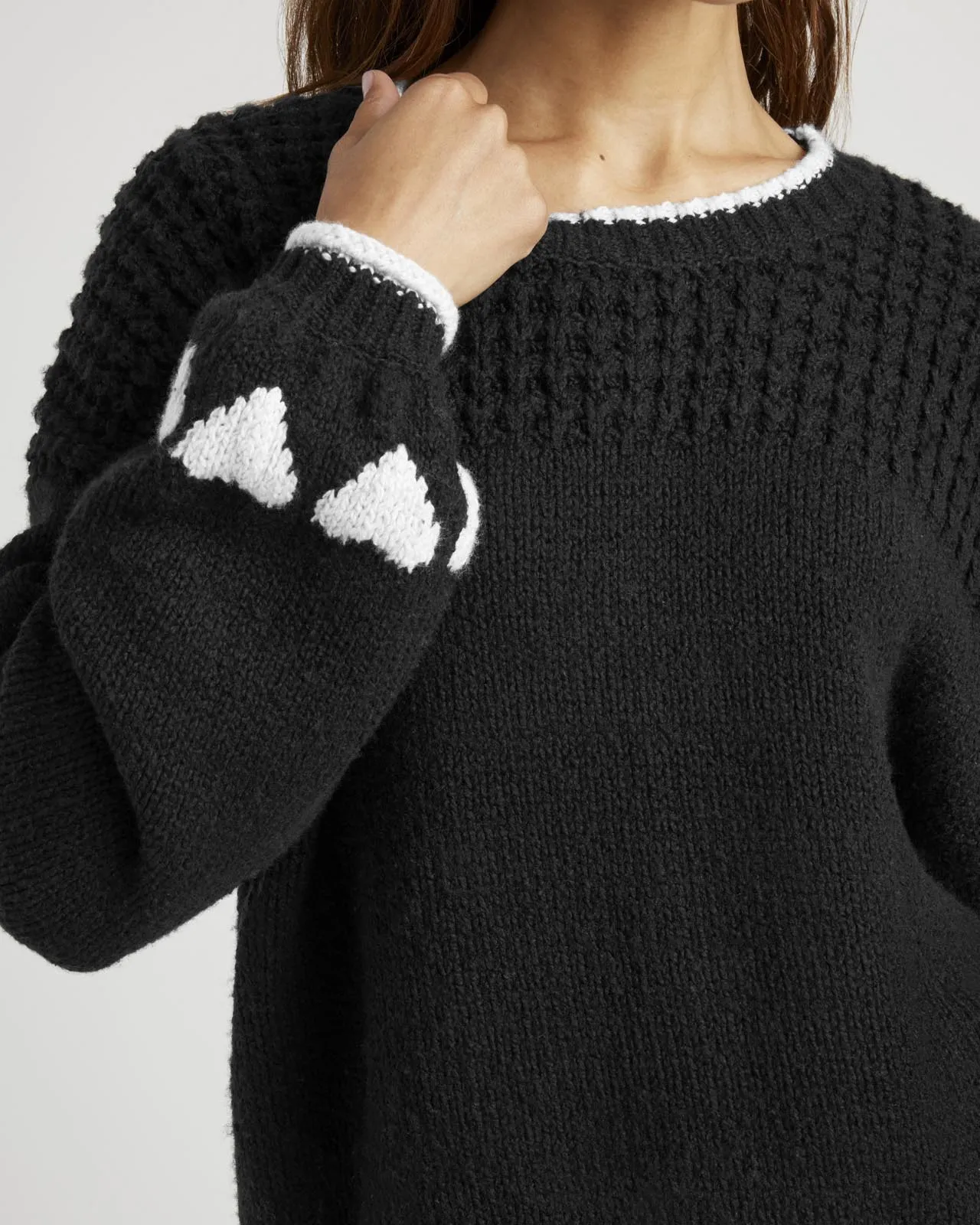 Charity Hearts Sweater sold by Splendid product image thumbnail 5