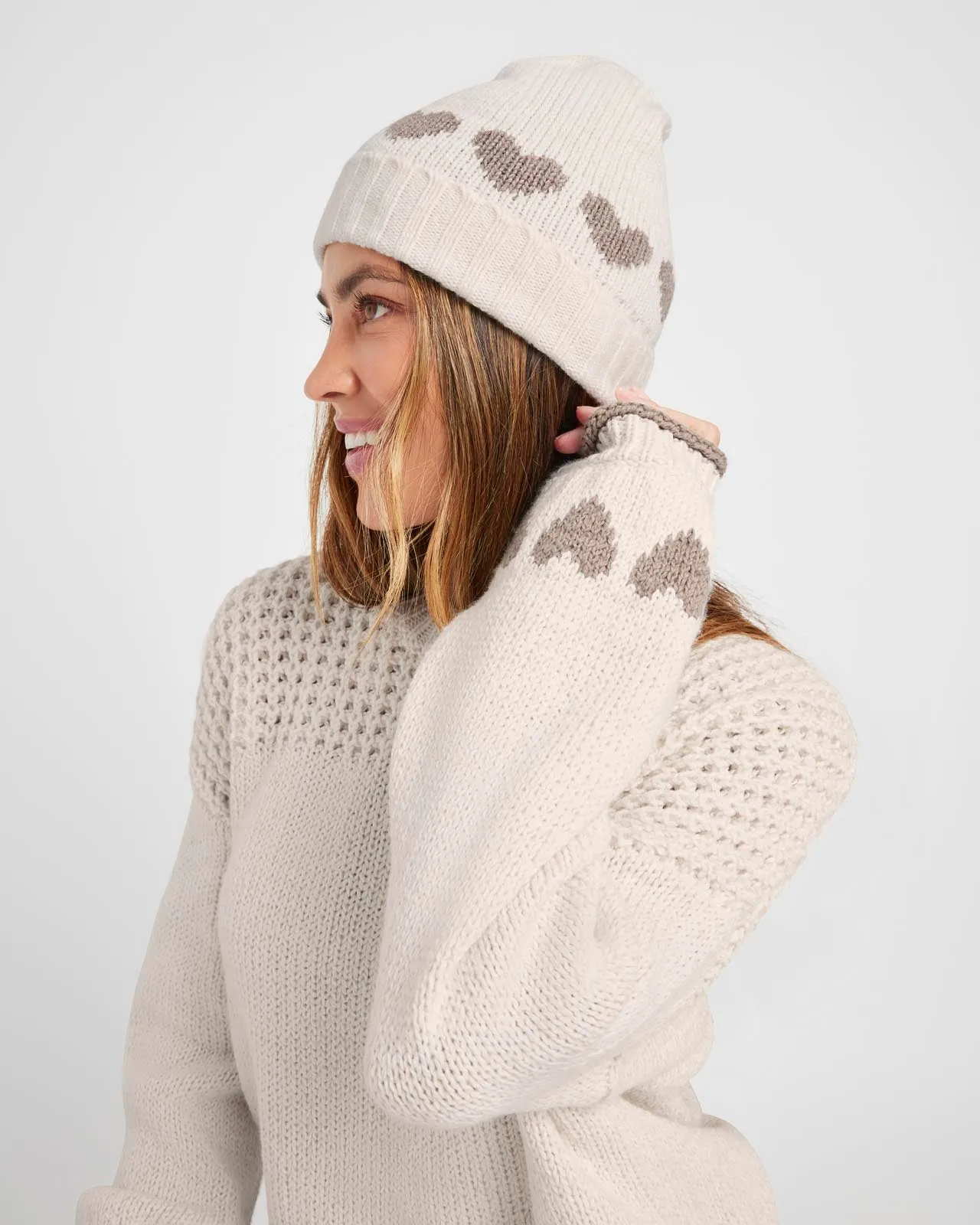 Hattie Heart Beanie sold by Splendid product image thumbnail 3