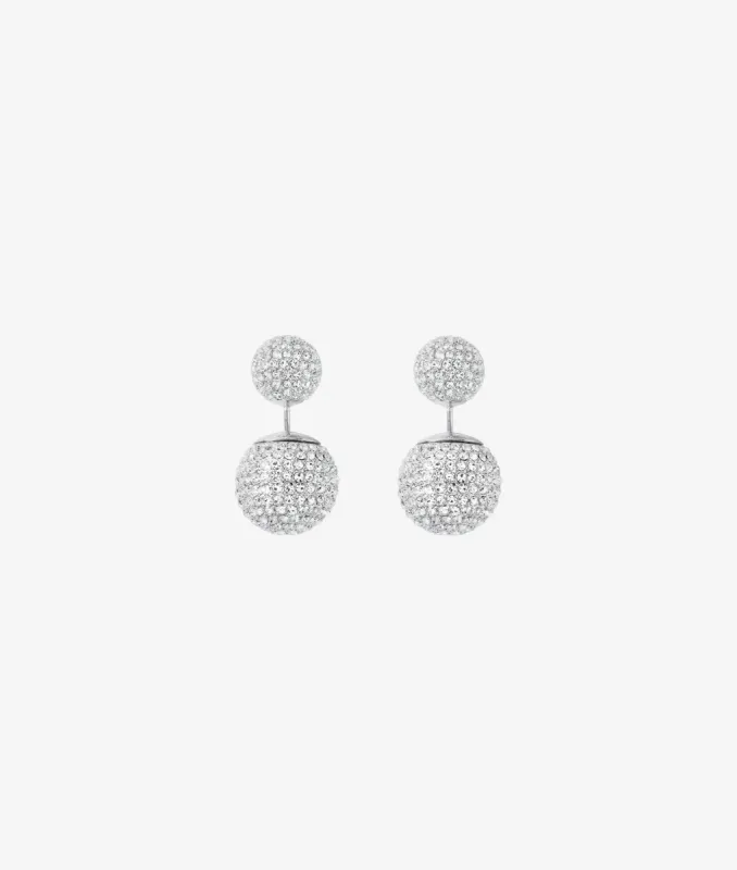 SHASHI Double Ball Pave Earrings sold by Splendid