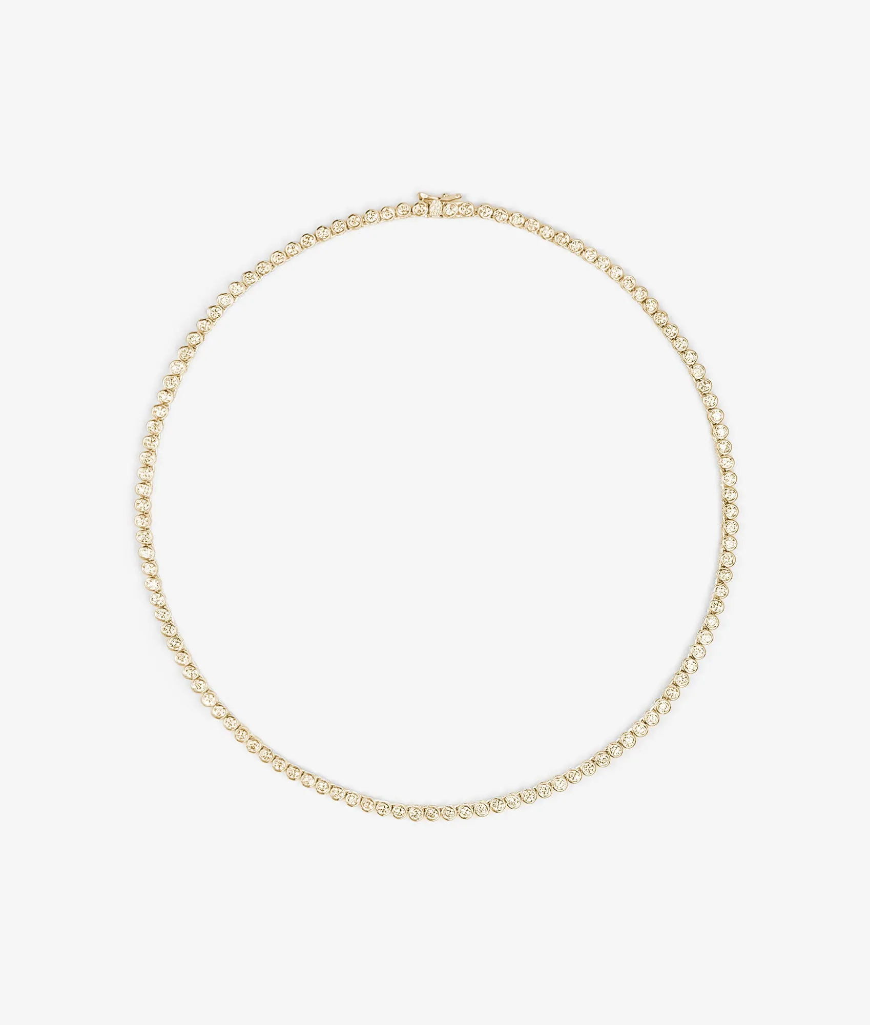 SHASHI Bezel Tennis Necklace sold by Splendid