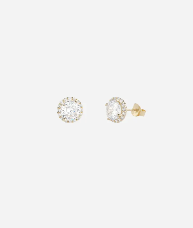 SHASHI Halo Stud Earrings sold by Splendid