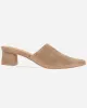 Lorelei Suede Mule in Sand sold by Splendid