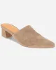 Lorelei Suede Mule in Sand sold by Splendid