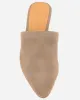 Lorelei Suede Mule in Sand sold by Splendid