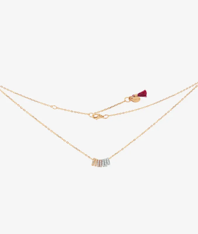 SHASHI Gaia Pave Necklace sold by Splendid