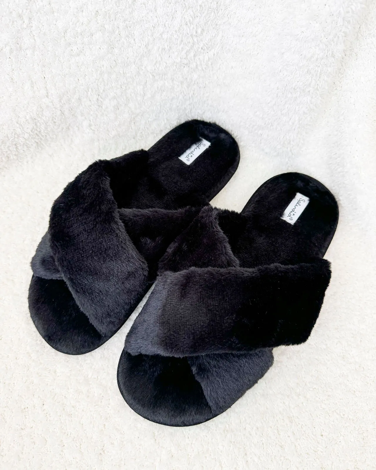 Black Criss Cross Slipper sold by Splendid product image thumbnail 2