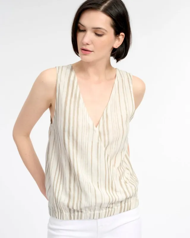 Striped Canyon Cross Tank sold by Splendid