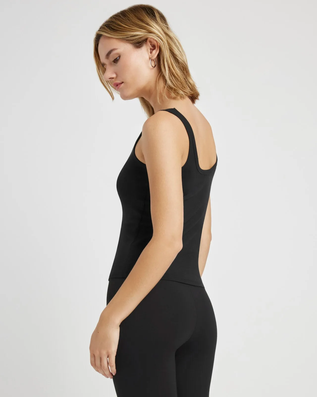 Shimmer Rib Tank sold by Splendid product image thumbnail 4