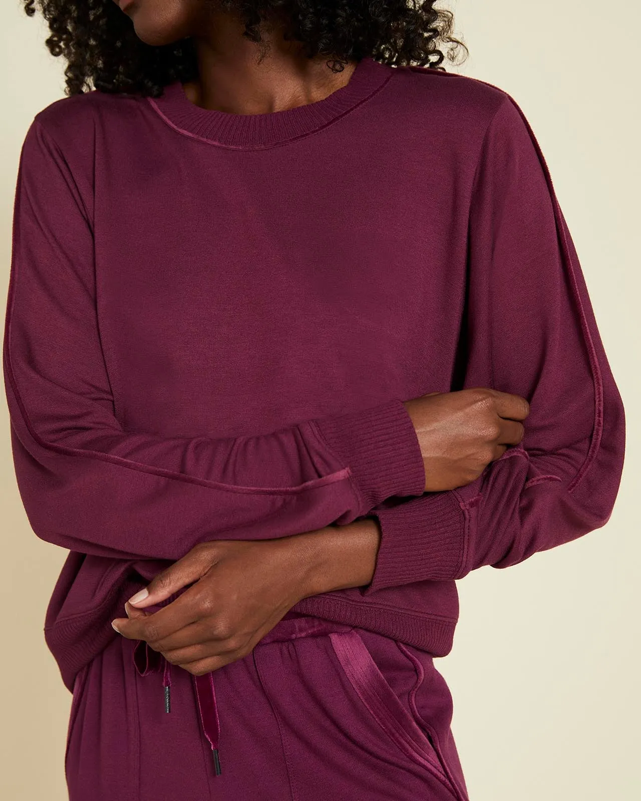 Supersoft Bliss Crewneck Pullover sold by Splendid product image thumbnail 3