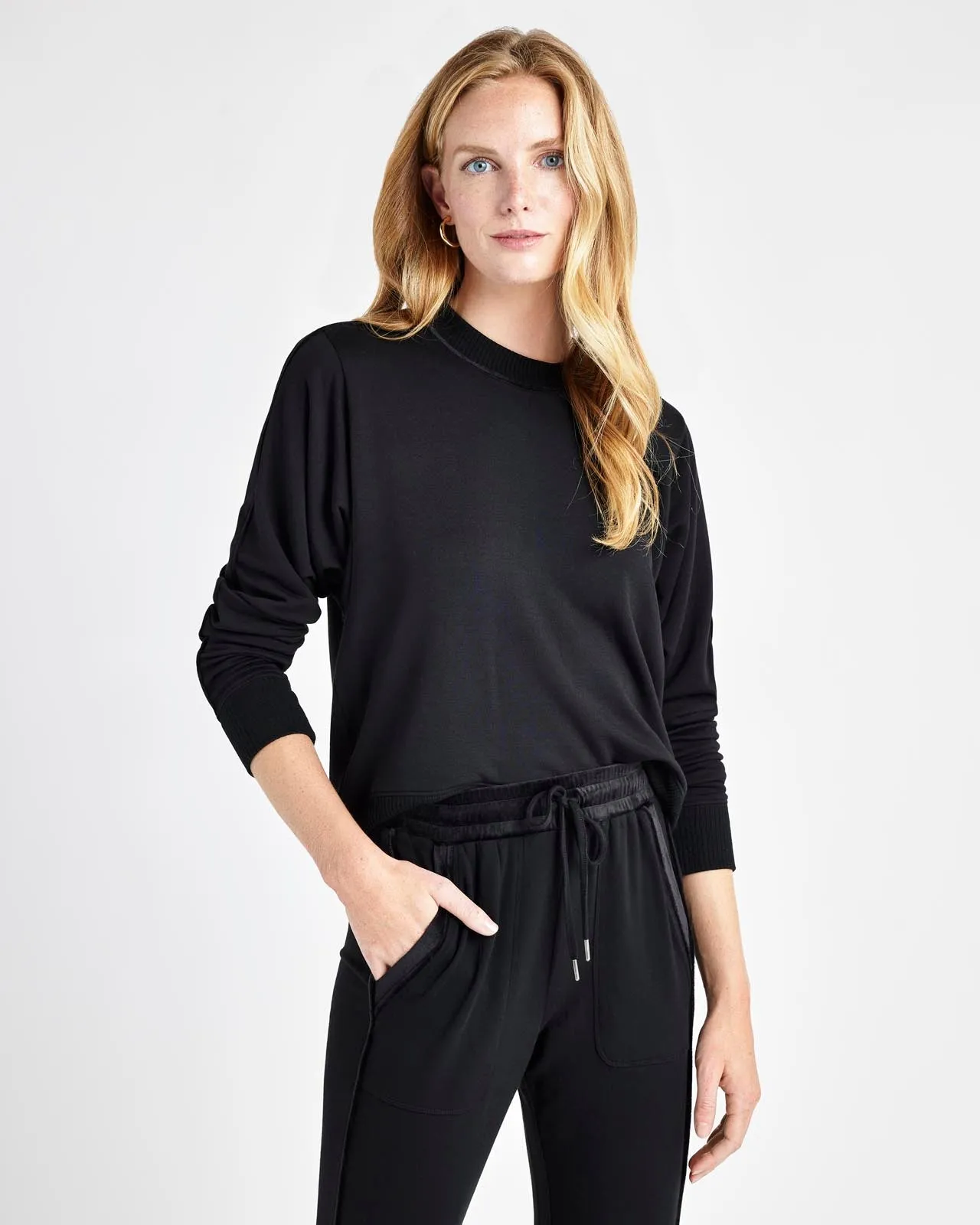 Supersoft Bliss Crewneck Pullover sold by Splendid