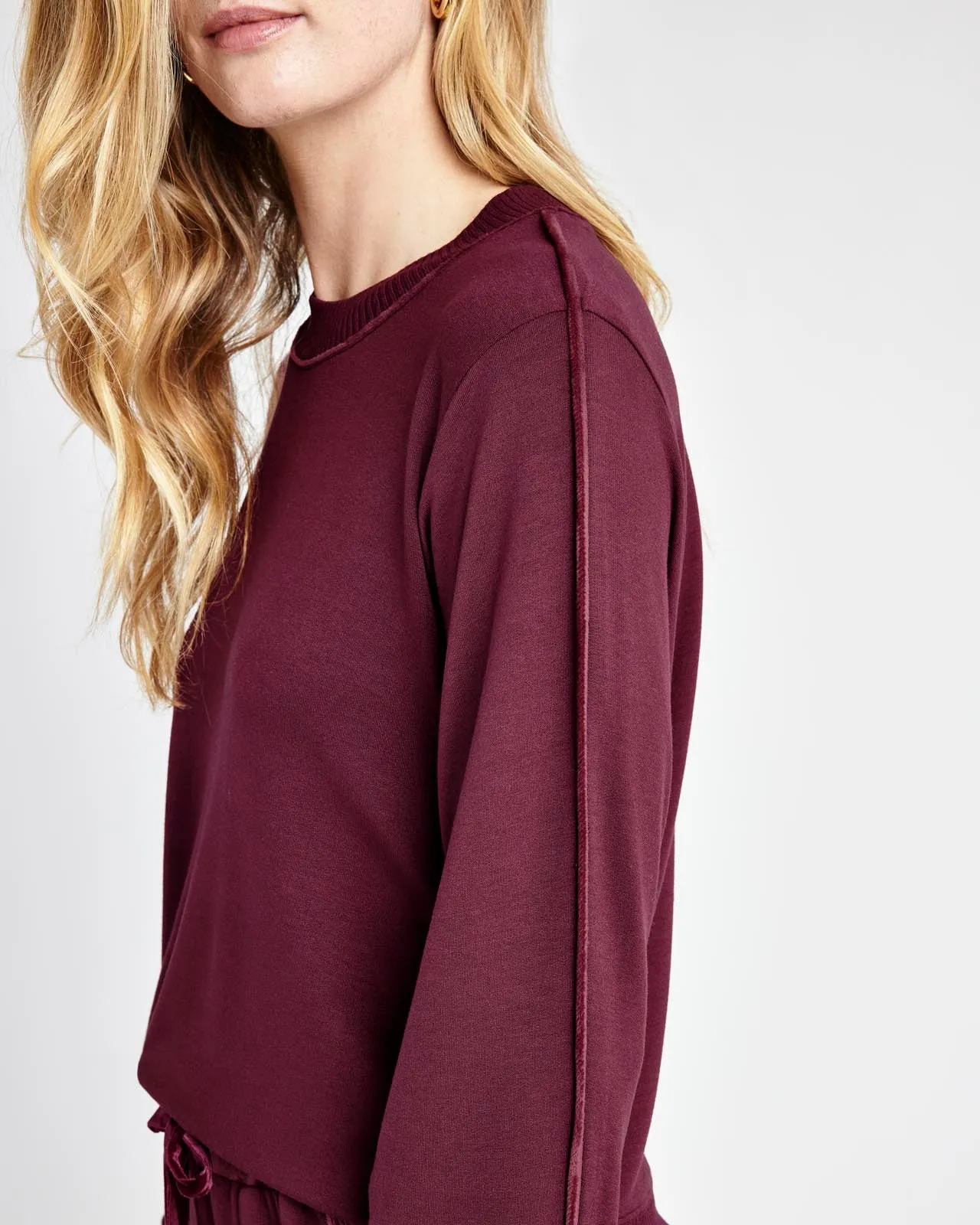 Supersoft Bliss Crewneck Pullover sold by Splendid product image thumbnail 5