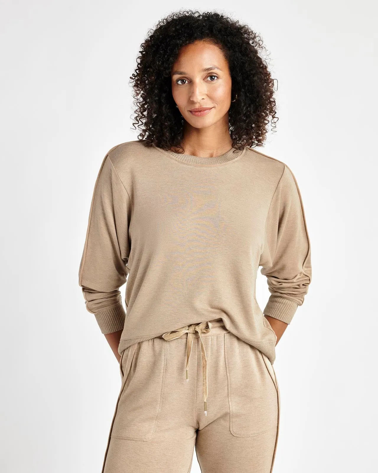 Supersoft Bliss Crewneck Pullover sold by Splendid product image thumbnail 2