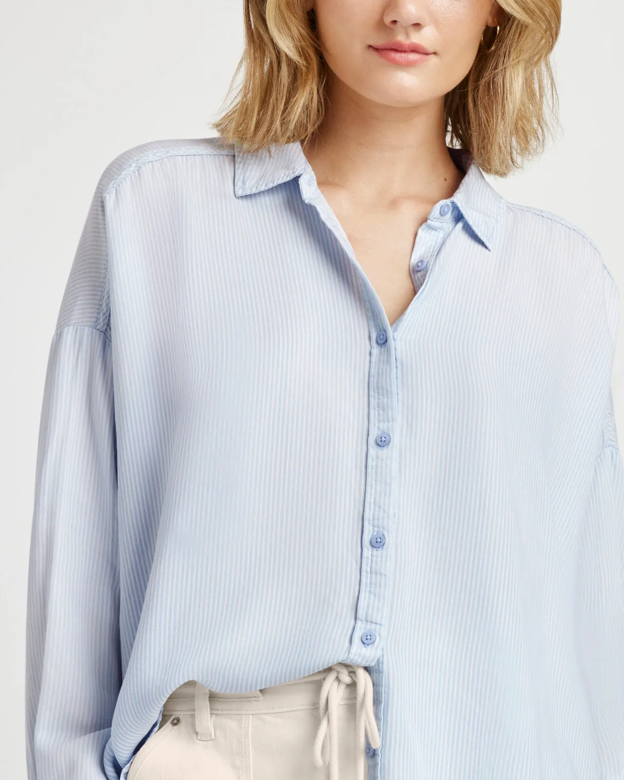 Ella Stripe Button Down sold by Splendid product image thumbnail 5