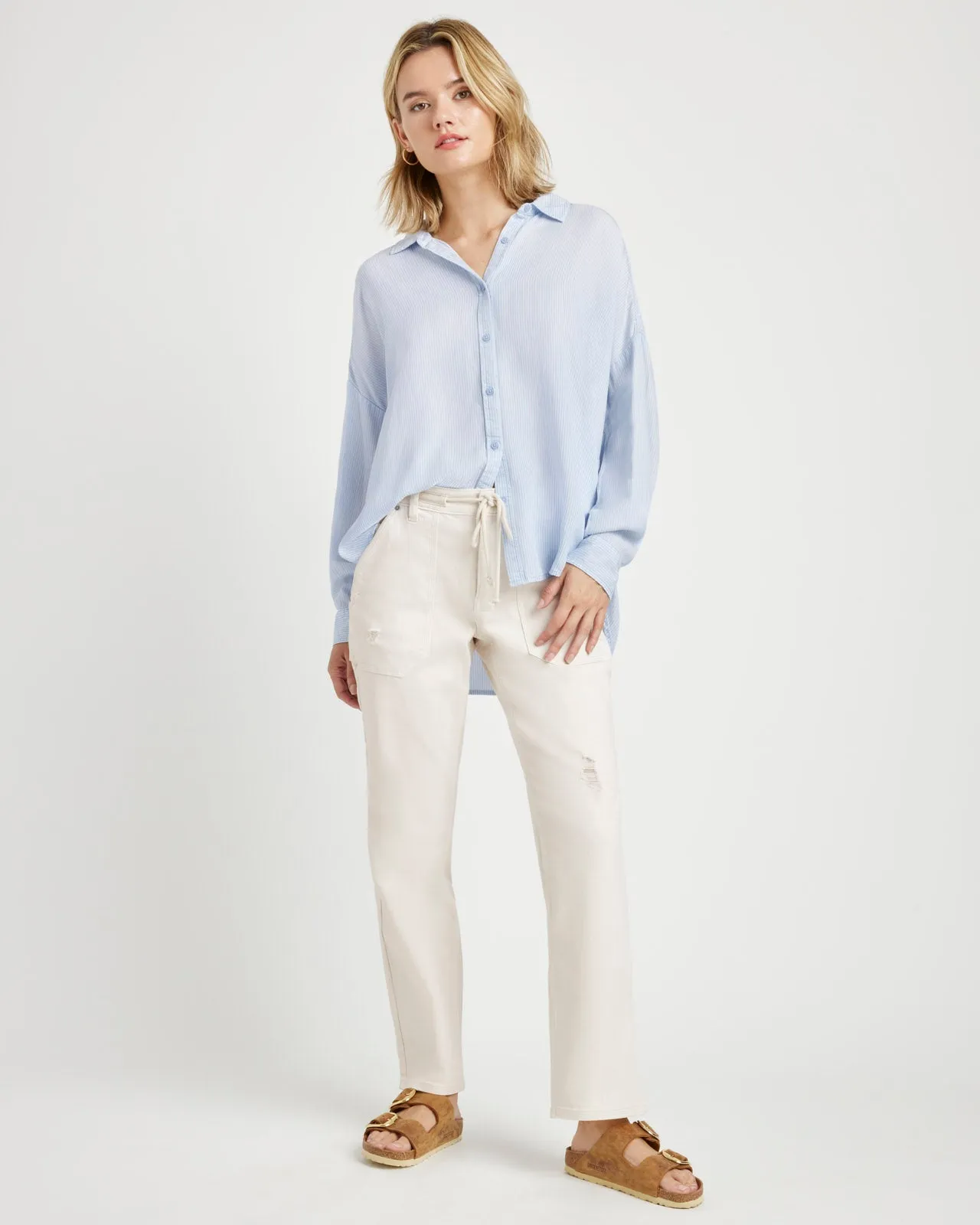 Ella Stripe Button Down sold by Splendid product image thumbnail 2