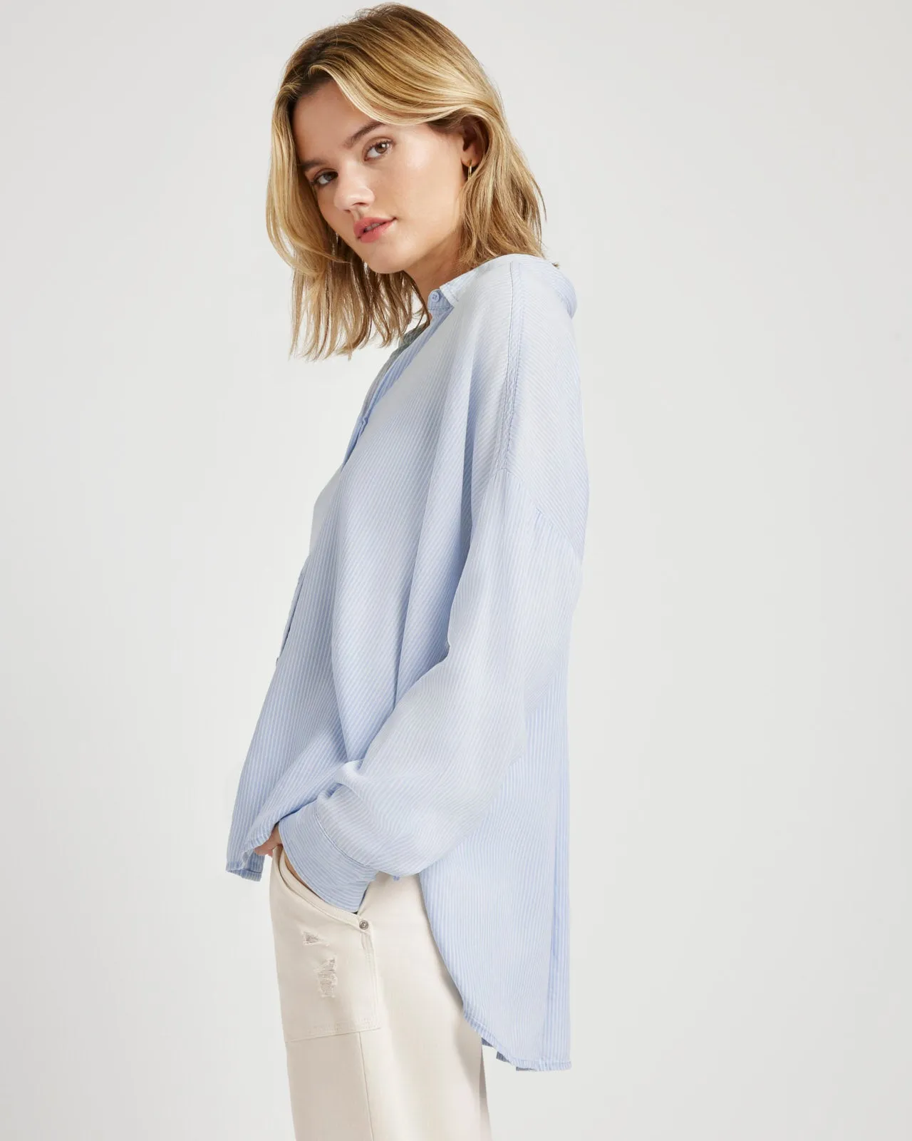 Ella Stripe Button Down sold by Splendid product image thumbnail 3