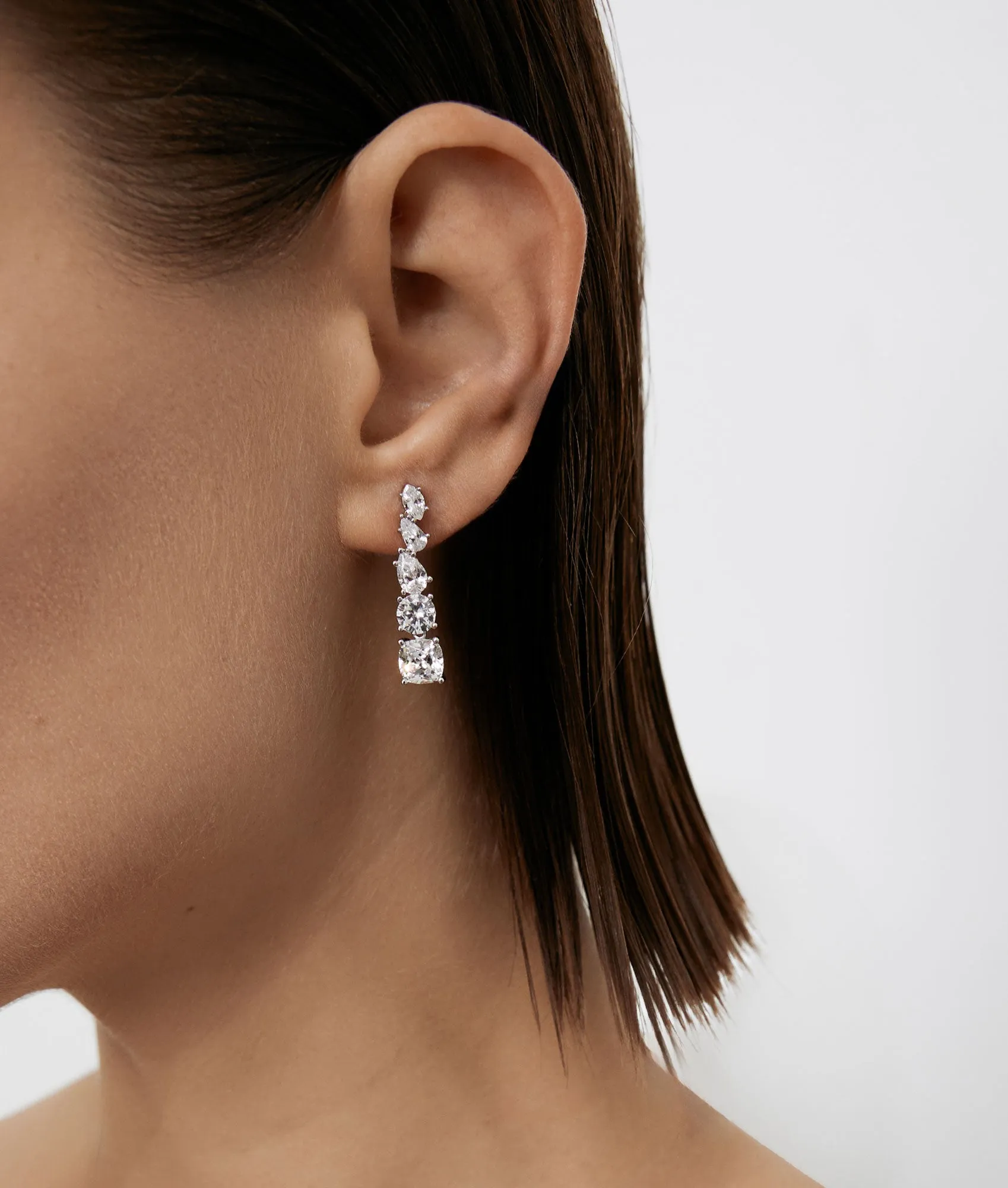 SHASHI Graduated Drop Earrings sold by Splendid product image thumbnail 2